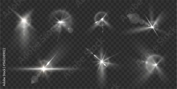 Fototapeta png abstract bright flare magic spot flash disco bokeh scene neon background laser sparkle spotlight illumination show glow line stage vector shine

