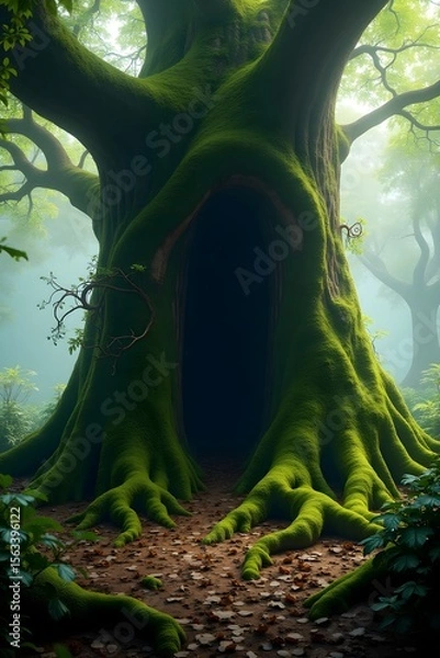 Fototapeta tree in the forest