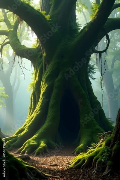 Fototapeta tree in the forest