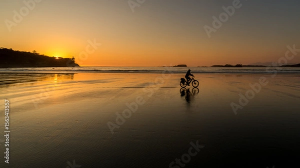 Obraz sunset on the beach