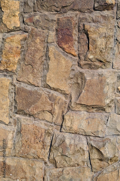 Obraz Stone tiles wall