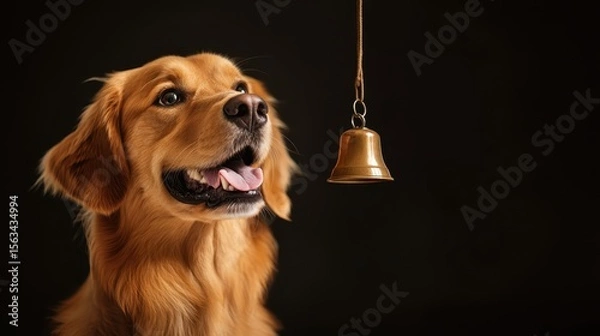 Obraz Classical Conditioning in Animals: Pavlovian Experiment with Dog