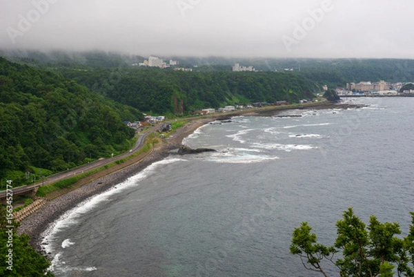 Fototapeta 日本の北海道の道東のとても美しい風景