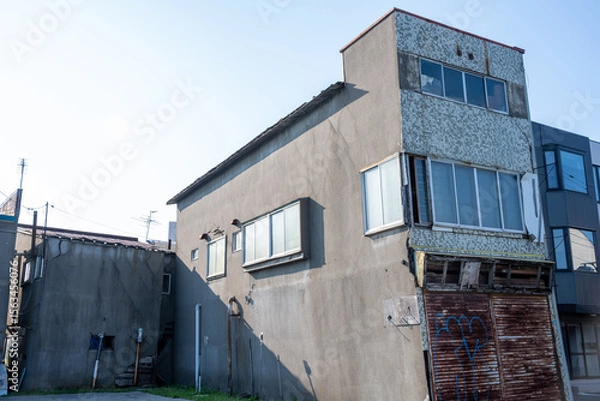 Fototapeta 日本の北海道の道東の古くてとても美しい建造物