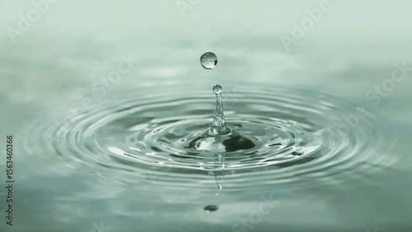 Fototapeta water drop splash