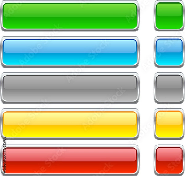 Fototapeta Web buttons