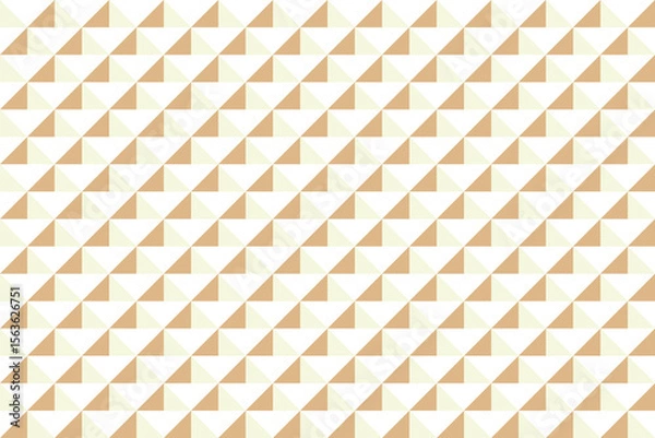 Fototapeta Burlywood and Beige color triangle geometric pattern for background