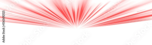 Obraz Speed and Movement on Futuristic Vector Road Neon Curve with Twirl, Wavy Vortex Lines and Wool Texture in Blue and Red World Background red