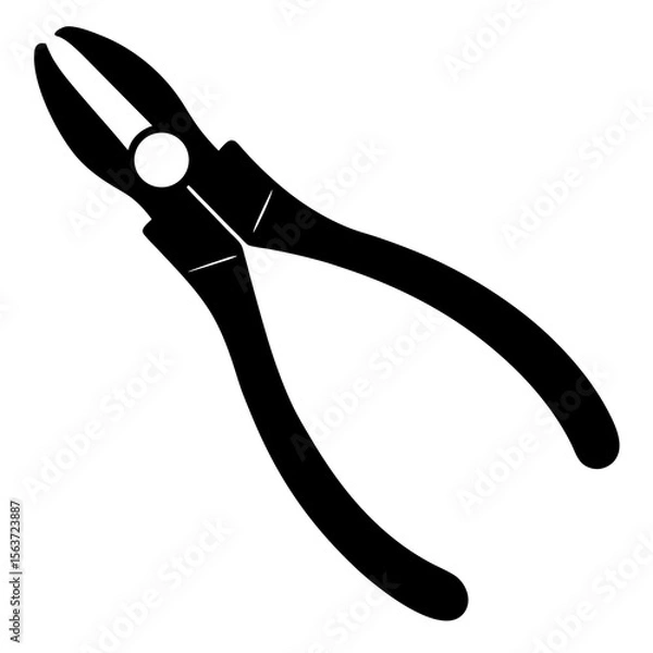 Obraz pliers isolated on white