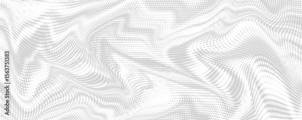 Fototapeta Vintage Halftone Background. Fade Distressed Overlay. Modern Texture. dots modern