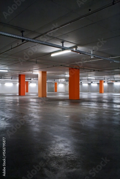 Obraz Leere Tiefgarage 2