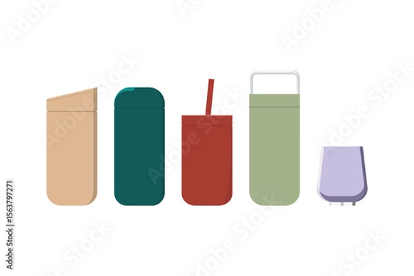 Obraz Coffee Tumblers Set