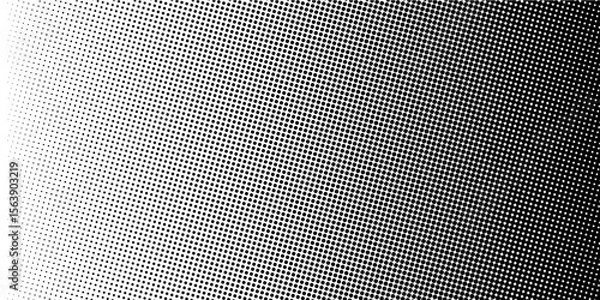 Obraz Dot pattern seamless background. Polka dot pattern template Monochrome dotted texture modern seamless