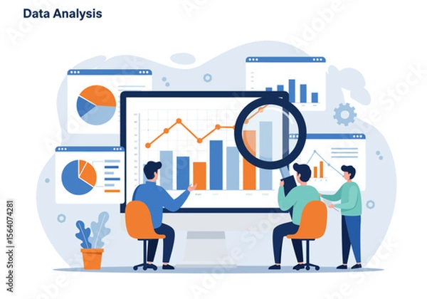 Obraz Insightful Visualizations Empowering Informed Business Decisions Through Comprehensive Data Analysis Strategies and Interactive Reporting Tools
