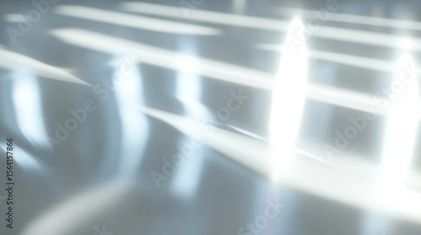 Fototapeta Light and shadow abstract interior