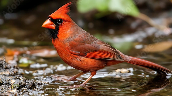 Obraz robin in the snow