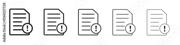 Fototapeta Penalty icon design symbol collection for graphic design. EPS 10