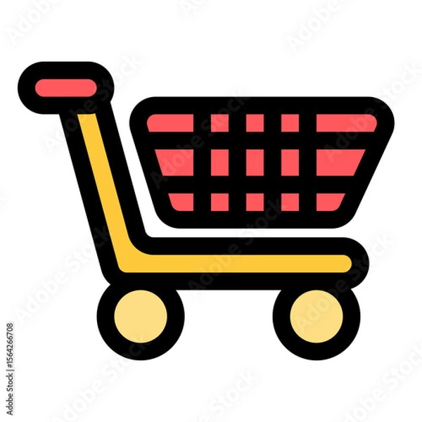 Obraz shopping cart icon