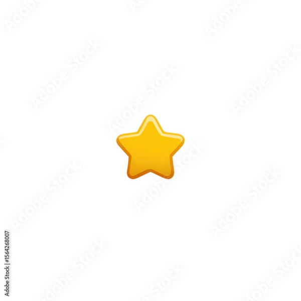 Obraz floating star icon in yellow, minimal soft light, white background, transparency ready --ar 1:1 --stylize 50 --v 7 Job ID: 95f8d152-7f92-49ff-a928-283d9cf9af4c