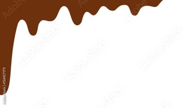 Obraz チョコレート　バレンタイン　垂れる　飾り