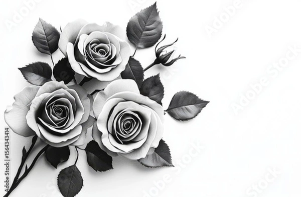 Obraz Ideal background for condolence cards.