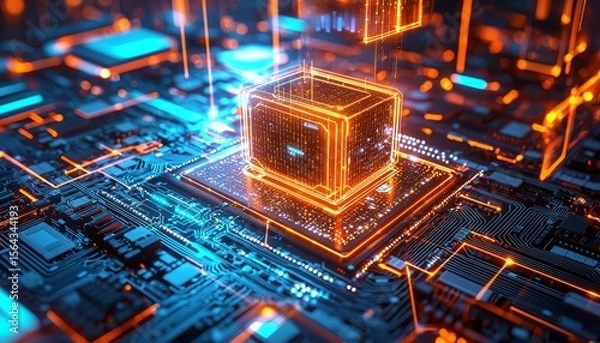 Fototapeta Key Aspects of a Secure Data Protection Network