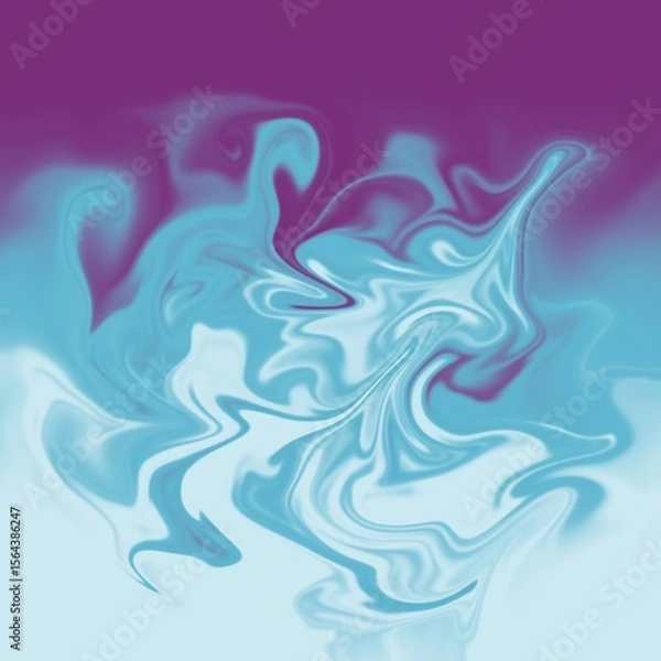 Obraz 3 colors distorted