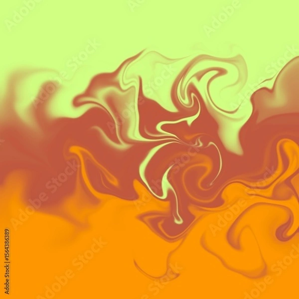 Obraz 3 colors distorted