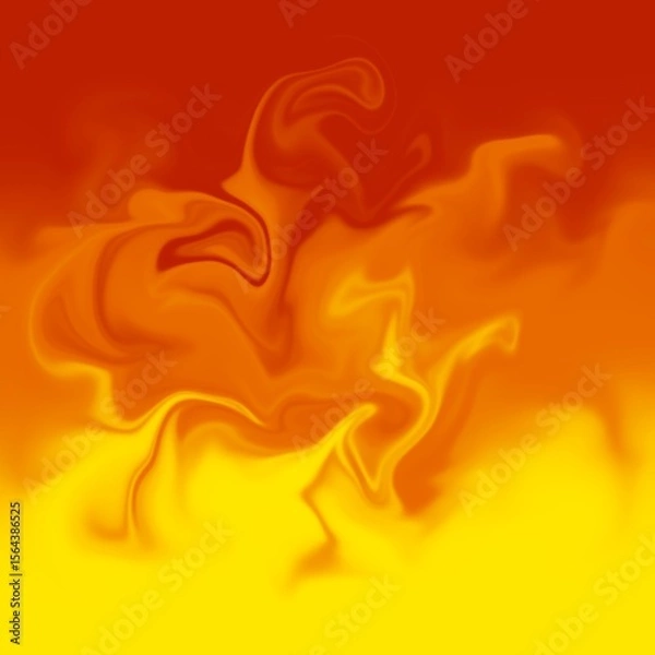 Obraz 3 colors distorted