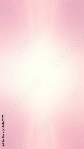 Fototapeta Soft Pink Gradient Background With Light Beams Creating A Bright And Glowing Abstract Texture
