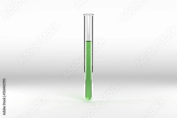Obraz Test tube with chemical solution