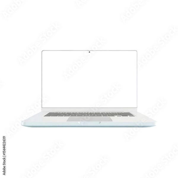 Fototapeta laptop with transparent background PNG and JPEG image