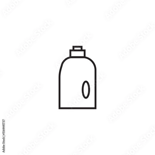 Fototapeta detergent icon