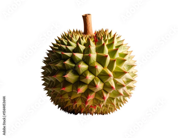 Fototapeta durian isolated on white background
