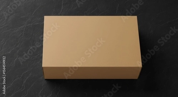 Obraz boxed and plain cardboard