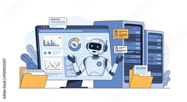 Obraz Automated digital analytics for enhanced business intelligence and decision making
