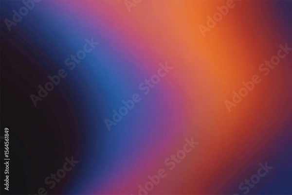 Fototapeta Abstract vibrant rainbow-colored background with glowing lines and blurred texture