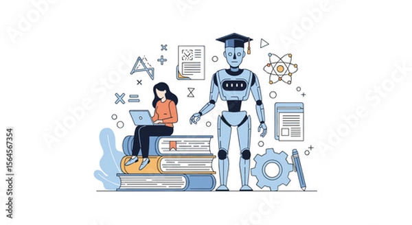 Obraz Understanding artificial intelligence and machine learning for future technologies