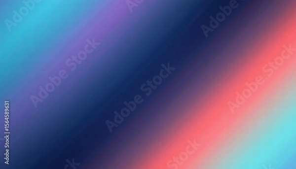 Fototapeta Vibrant Abstract Gradient Background with Smooth Color Transition from Blue to Pink and Purple Shades, Perfect for Creative Design Projects and Artwork