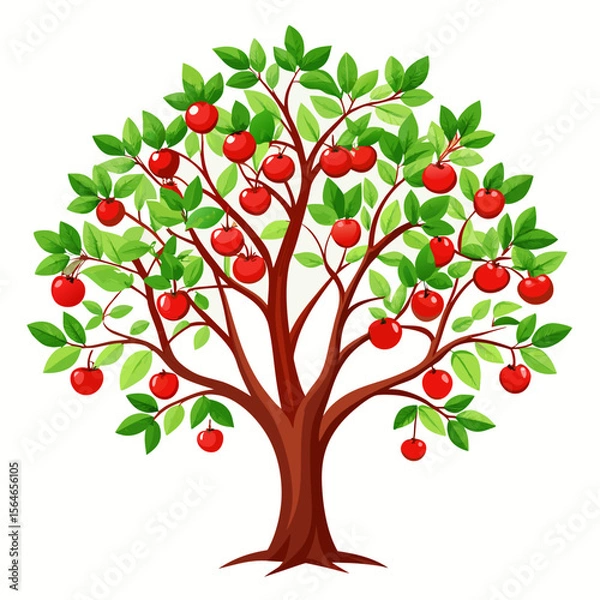 Obraz tree with cherry