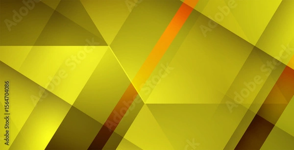 Obraz Minimal geometric yellow gradient color abstract background, dynamic shape composition landing page backgrounds. eps10 vector