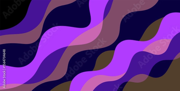 Obraz minimal geometric purple color abstract background, dynamic shape composition landing page backgrounds. eps10 vector