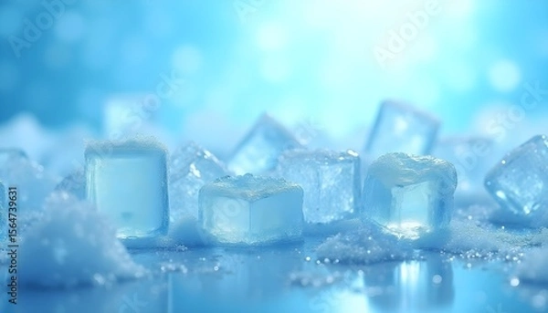 Obraz Frozen Ice Texture