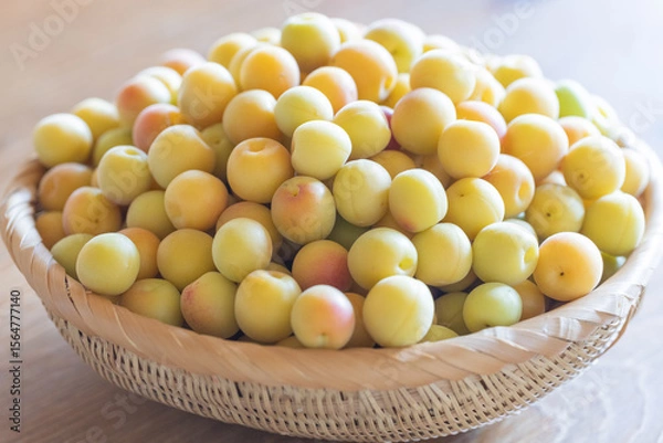 Obraz 熟した梅の実