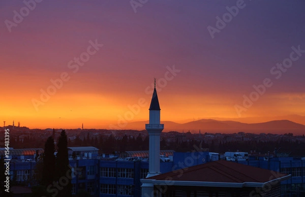Obraz mosgue cami istanbul