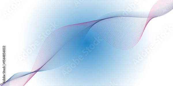 Fototapeta A colorfull webline and valleys is featured 
in an abstract background illustration 
