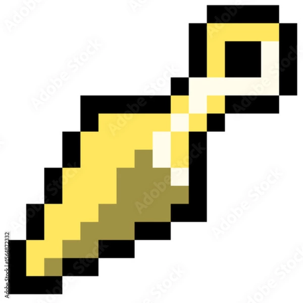 Obraz pixel cursor illustration
