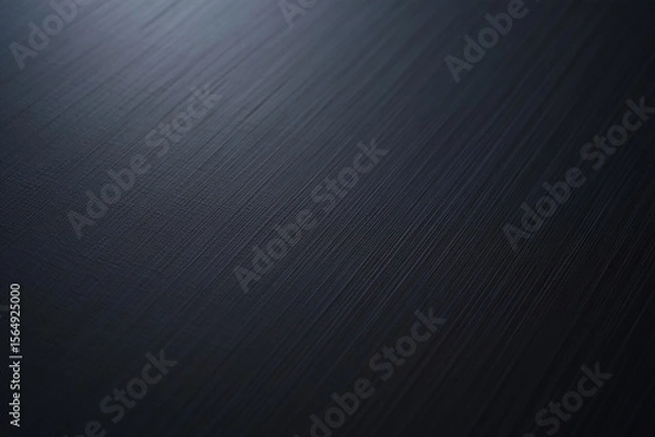 Fototapeta Dark textured background with fine parallel lines and subtle lighting