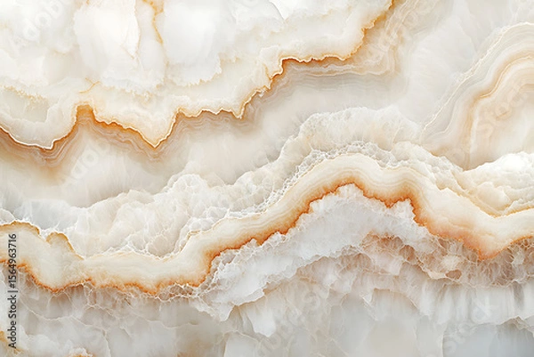 Fototapeta Beige and white watercolor background with soft, smooth textures. The surface has an elegant gradient of pale beige to light brown hues.