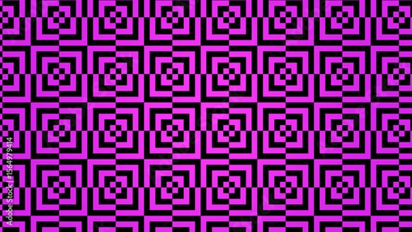 Fototapeta Abstract illustration patterns mosaic background with doble UHD 4K resolution to possible use with animation.